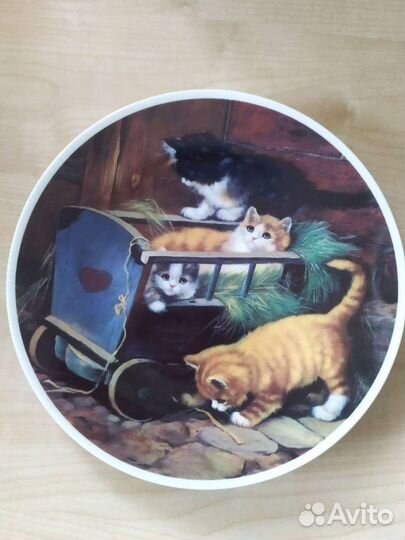 Тарелка настенная Чехия