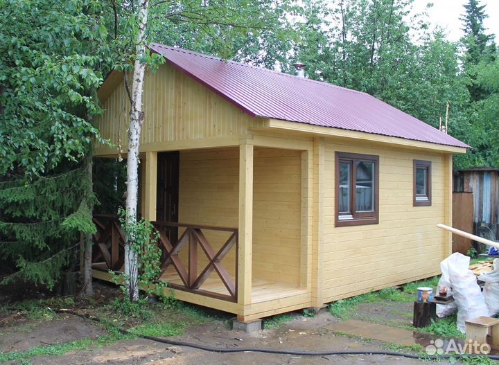 Сруб для бани
