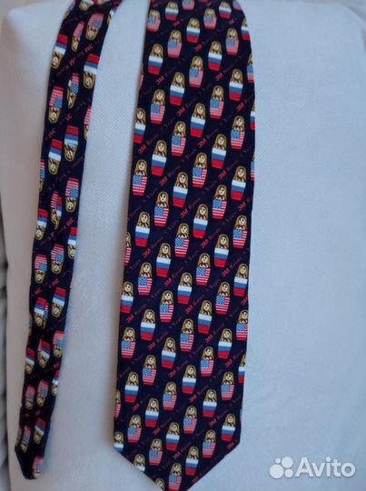 Продам раритетный галстук российско-американской