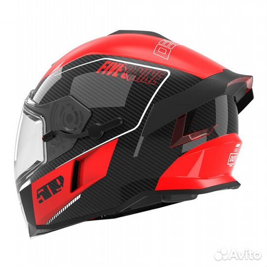 Шлем 509 Delta V Carbon с подогревом Racing Red