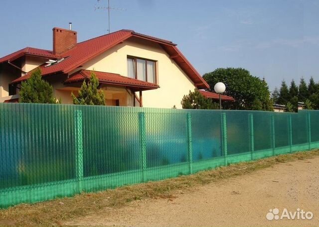 Поликарбонат для забора купить в Новосибирске | Товары для дома и дачи ...