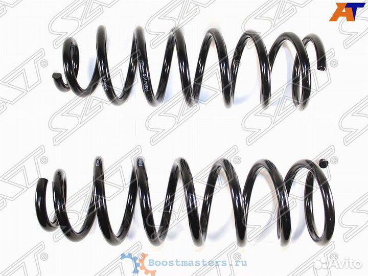 Пружина 2шт задняя SAT ST-38622