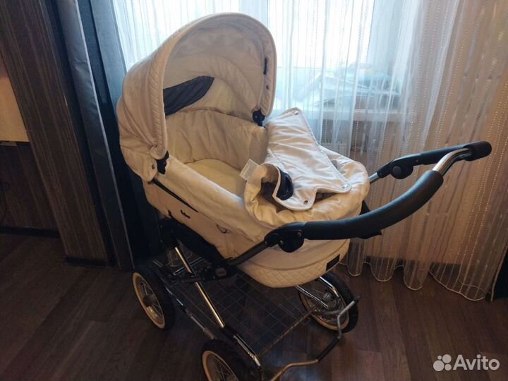 Продам Emmaljunga Mondial Duo Combi DeLuxe White 2