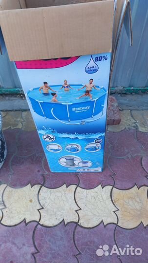 Каркасный бассейн бу