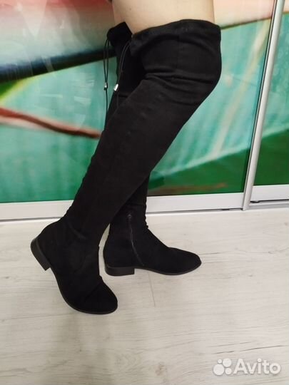 Сапоги ботфорты