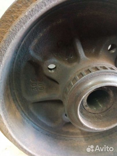 Барабан тормозной Peugeot 206 1