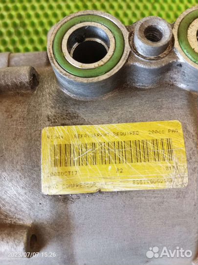 Компрессор кондиционера ford fusion