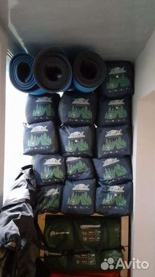 Спальные мешки, коврики, сидушки