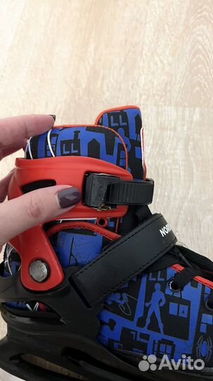 Коньки раздвижные nordway 36 41