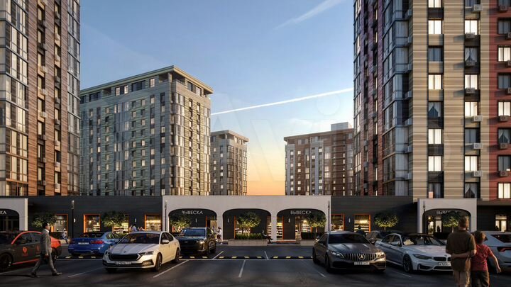 2-к. квартира, 55,4 м², 13/14 эт.