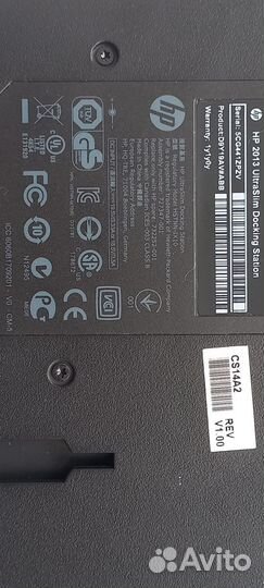 Док станция hp