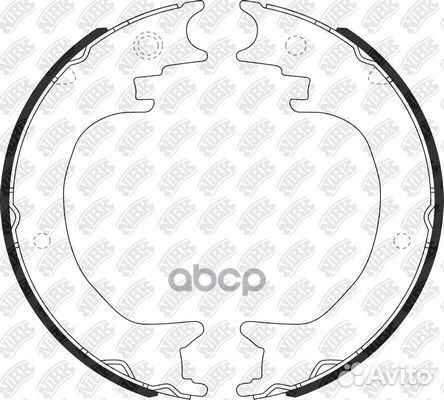 Колодки тормозные lexus RX -15 2.7-3.5 барабан