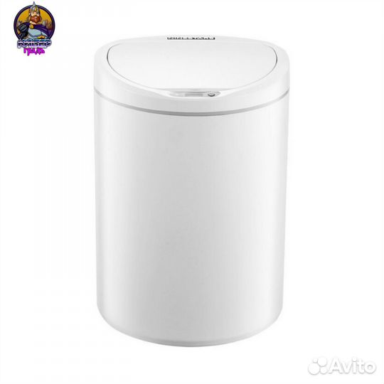 Мусорное ведро Ninestars SMART Trash белый