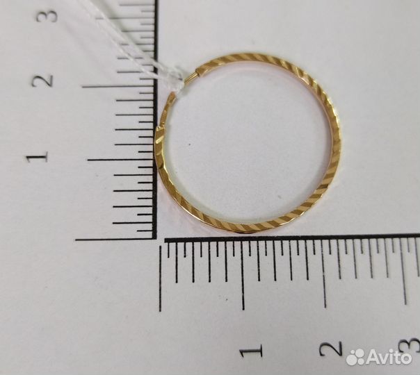 Золотые серьги (9120)