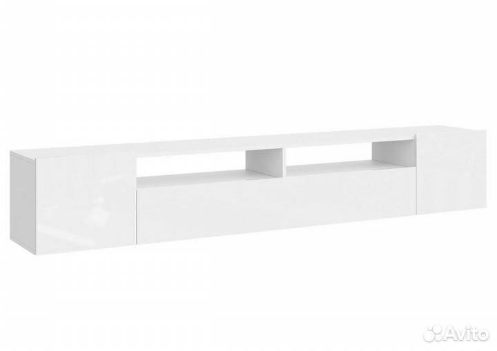 Тумба под тв Белый глянец Соло 16