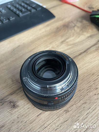 Объектив canon ef 50 mm 1.4 stm