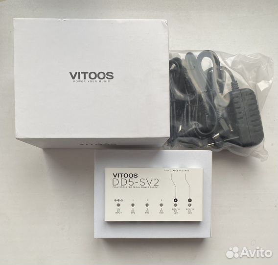 Блок питания для гитарных педалей Vitoos