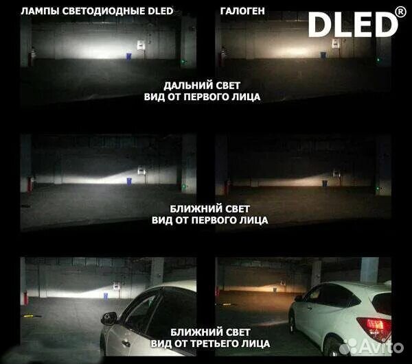 Светодиодные автомобильные лампы LED + замена