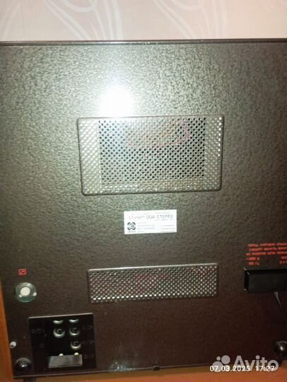 Катушечный магнитофон олимп 004