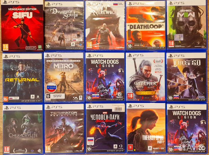 Лучшие Игры на Sony PS5 Новые