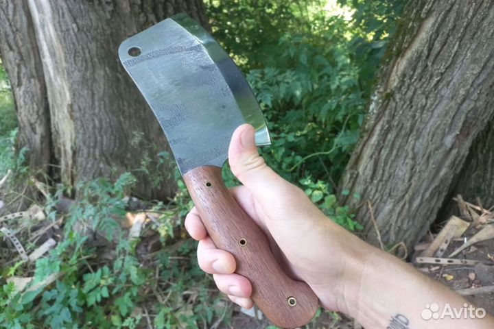 Нож ручной работы сербский тяпка