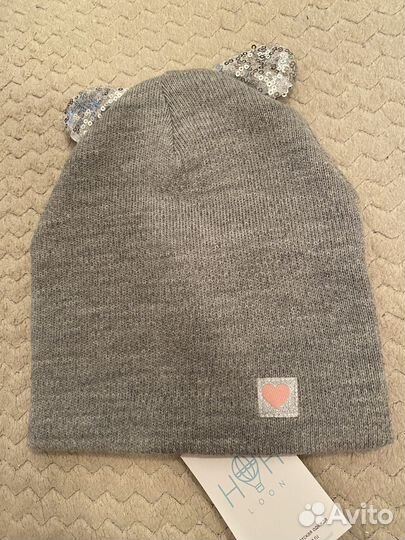 Шапка с ушками детская