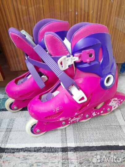 Роликовые коньки детские раздвижные