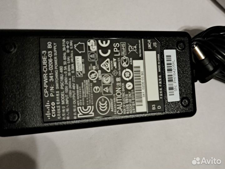 Блок питания Cisco CP-PWR-cube-3