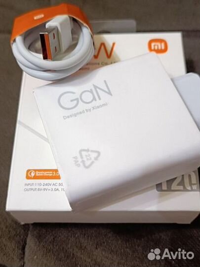 Зарядное устройство xiaomi 120w