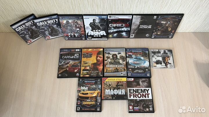 Игровые диски на пк