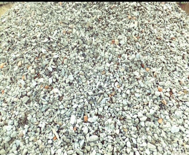 Щебень.Песок