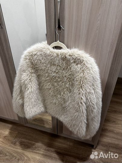 Шуба reserved укороченная из экомеха