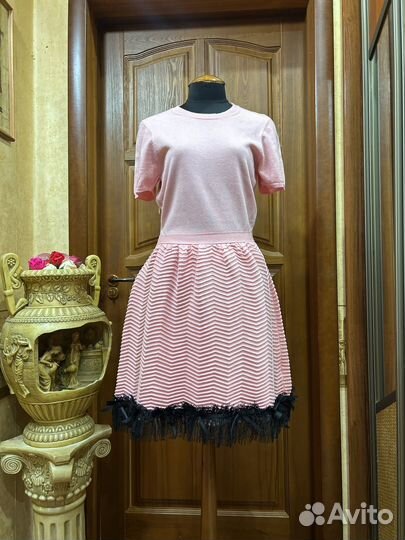 Платье трикотажное