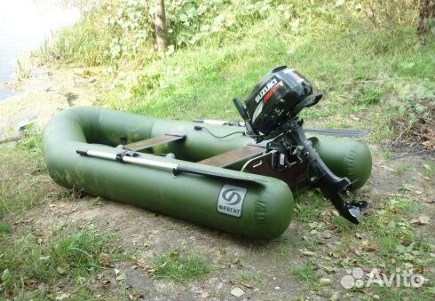 Лодка пвх с мотором бу