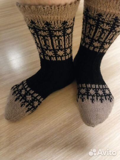 Носки вязаные ручной работы
