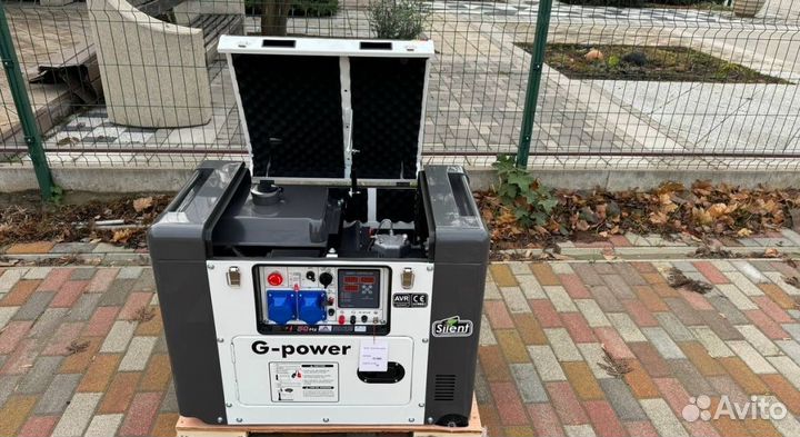 Электростанция дизельная 10 kWg-power однофазный с