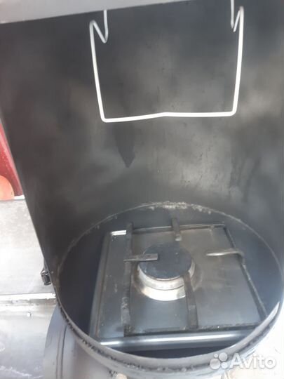 Мангал с барбекюс газом и электрическии)