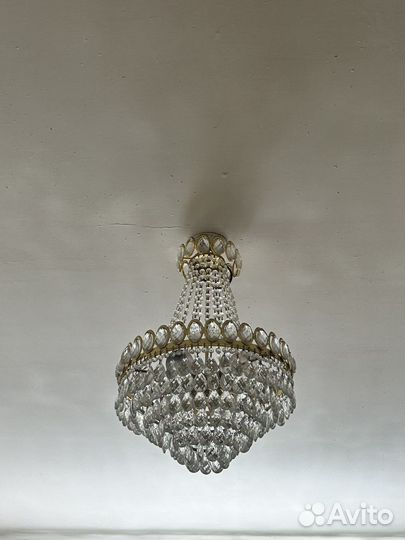 Люстра хрустальная