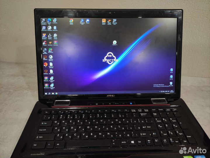 Игровой ноутбук msi ge70