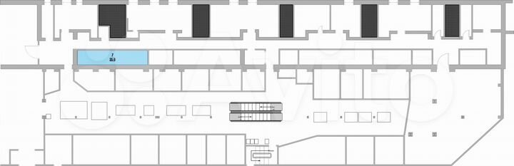 Свободного назначения, 35 м²