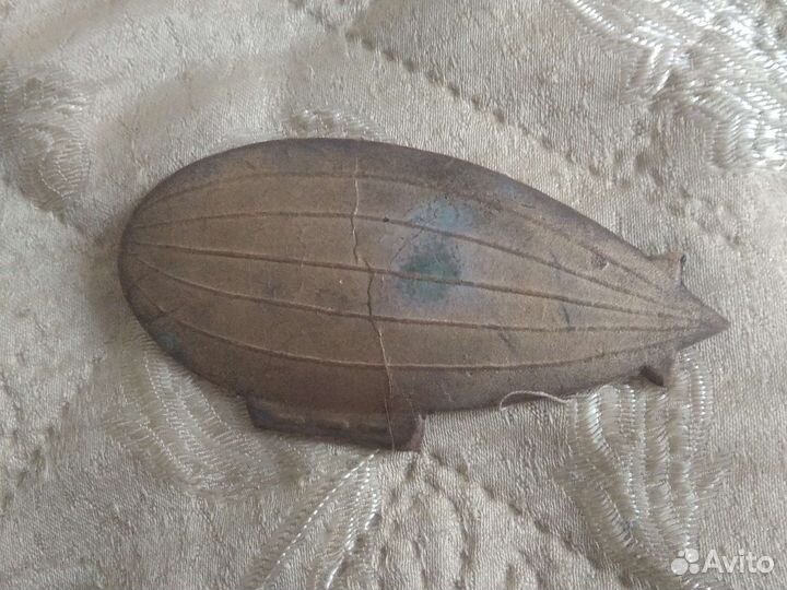 Редкая Ёлочная игрушка Дрезденский картонаж