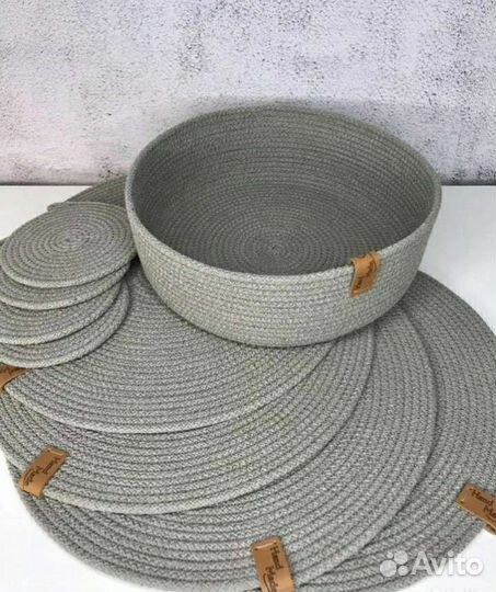 Корзины из натурального джута