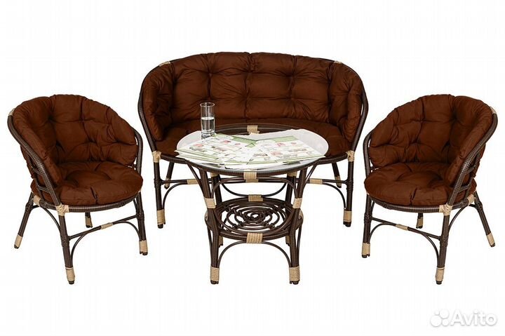 Мебель для сада Набор багама 2+1 и 3+1