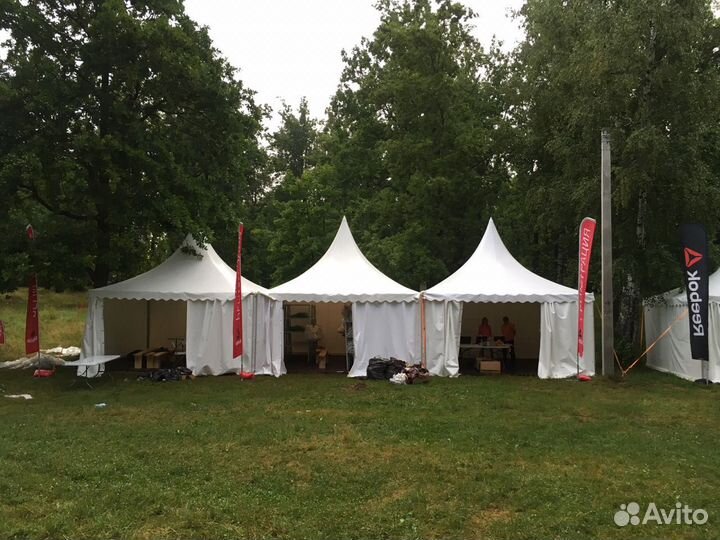 Аренда шатра Пагода 25 кв.м (без мебели)