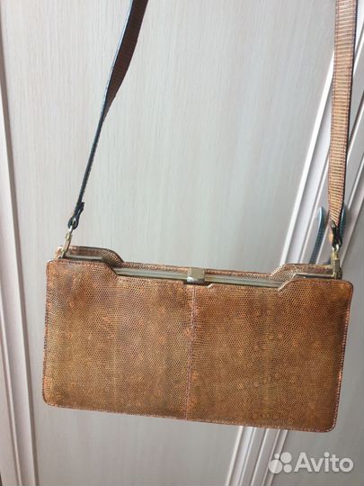 Сумка из кожи рептилии