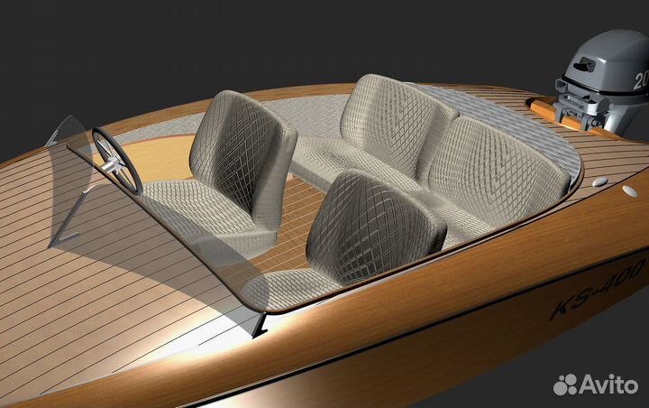 Моторная лодка KS-400. Набор для постройки