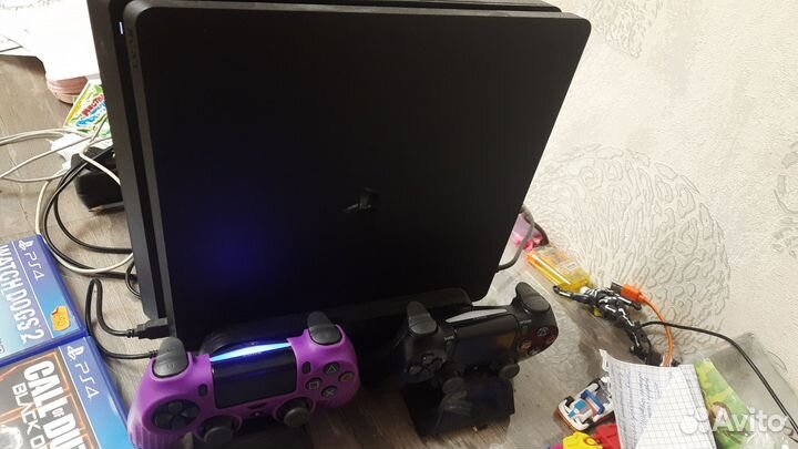 Игровая приставка ps4 slim 500 гб