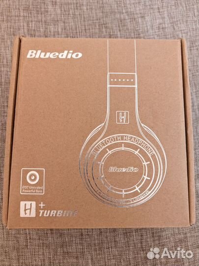 Беспроводные наушники Bluedio H+ Turbine