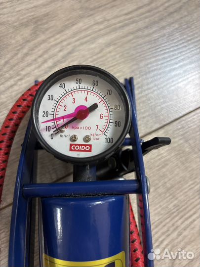 Насос, ножной автомобильный