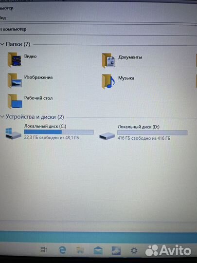 Ноутбук hp 15-bw664ur, 4-ядерный amd a10,radeon r7